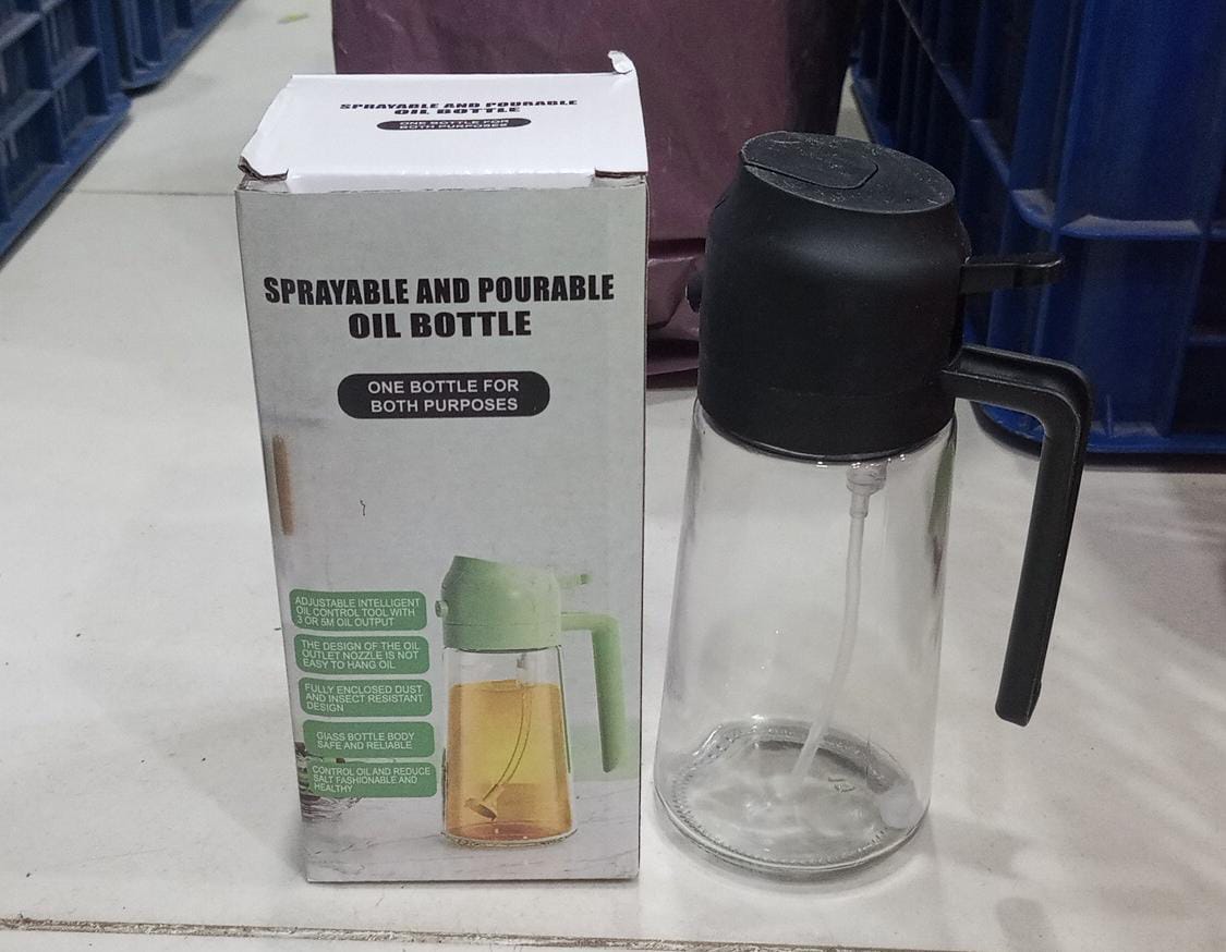 2-in-1 Sprayable & Pourable Oil Bottle